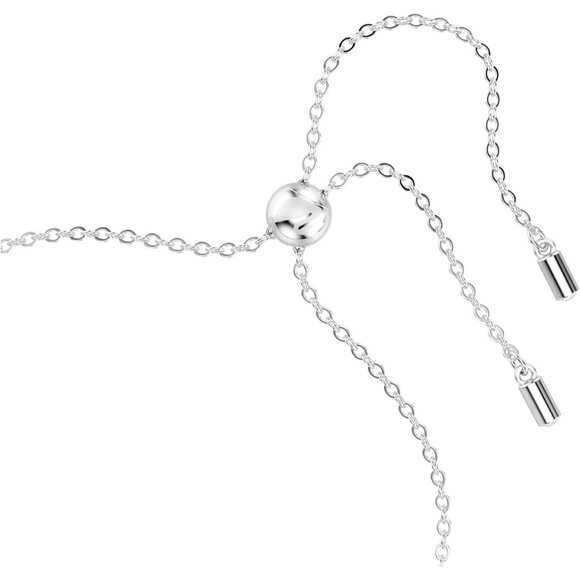 Women's Pink Tone Crystals - Rhodium Tone Tennis Bracelet Jewelry Collection - Picture 3 of 6